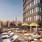 Large  rooftop patio with ample seating