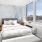 bedroom with large windows
