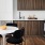 kitchen with large windows